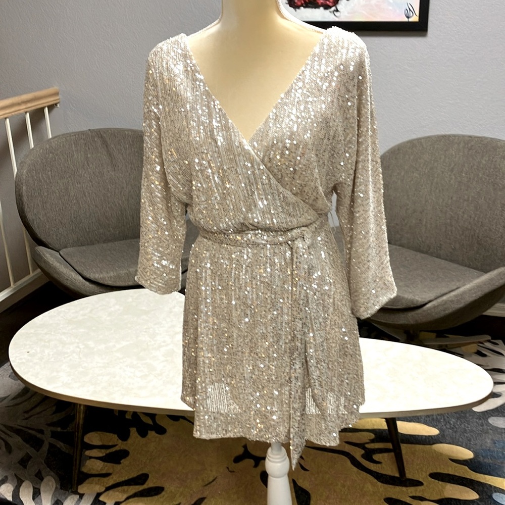 Style Rack Sequin Mini Dress NWT